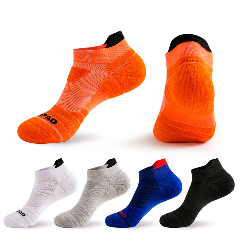 Men's sports socks towel-soled non-slip terry outdoor running socks professional basketball socks