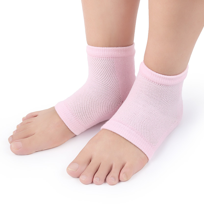 Yoga Mesh Gel Heel protector Breathable and sweat-absorbent unisex yoga socks cotton