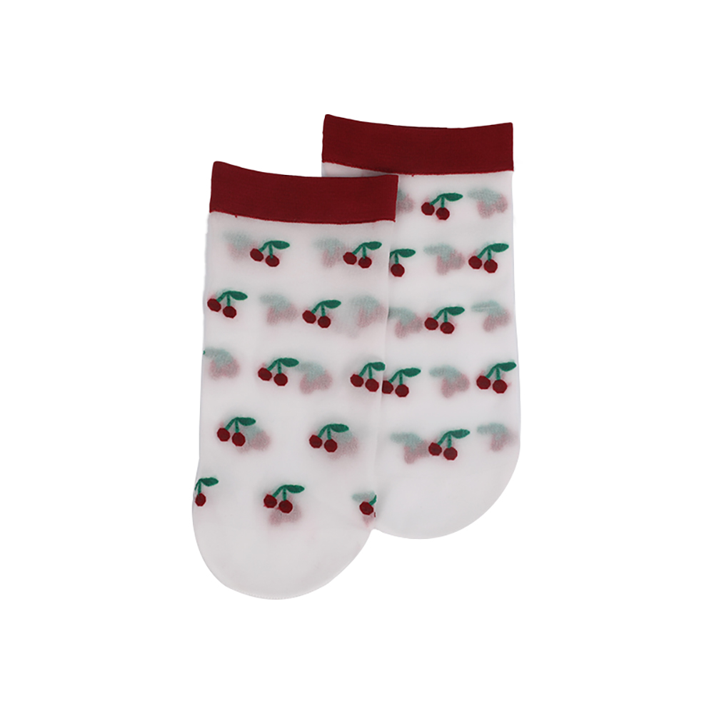 Cute color women's socks