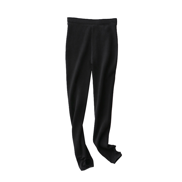 Plus size leggings thick cozy fleece tights